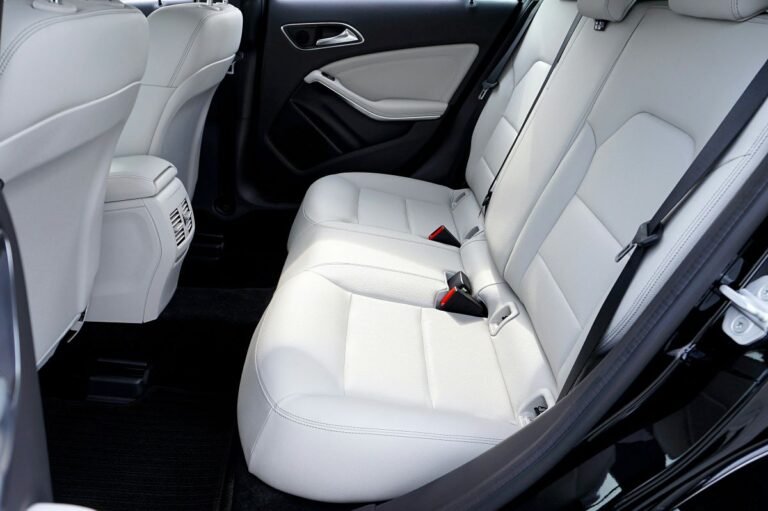Image showing a well-maintained car interior with clean upholstery.